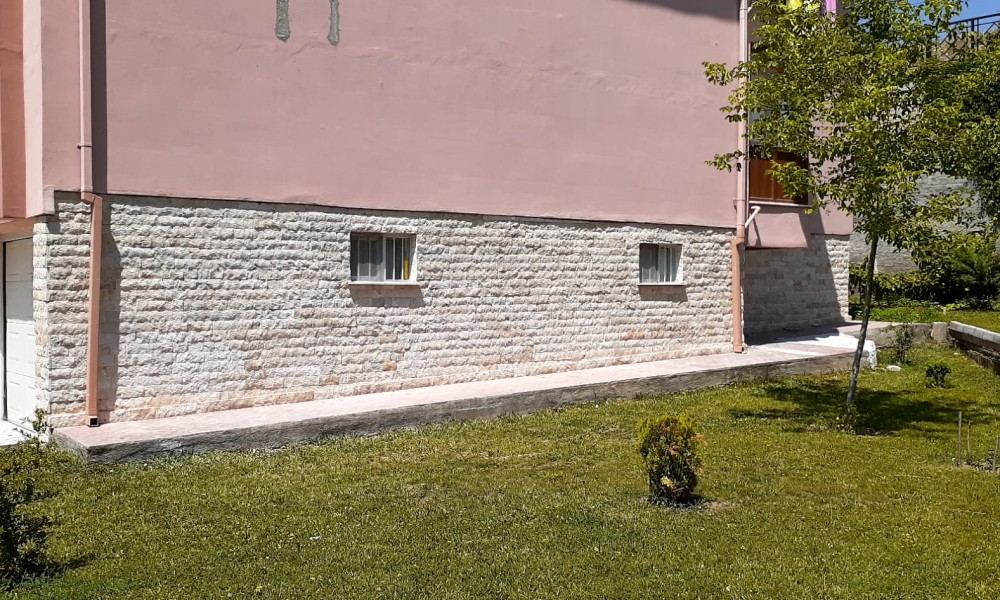 Eskişehir Esnaflar Sitesi Dış Cephe Patlatma Taşı Uygulaması